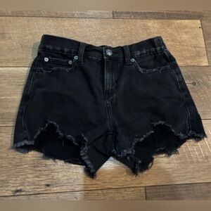 Aerie daydream denim short - x small black